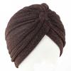 New Stretchable Soft Exquesite Beautiful Graceful Girls Indian Style 1PC Headband Gold Shiny Turban Adjustable Valentines Gift Women Hair Accessories