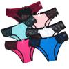 Women's Panties Sexy Female Underwear Cotton Underpants Girls Briefs Ladies Shorts Lingerie 6 Pcs/set