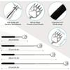 3Pcs/Set Back Scratcher Telescopic Scratching Back Scratcher Massager Kit Scraper Extendable Telescoping Itch Massage Relaxation