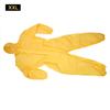 3085T Yellow Protective Coverall Anti Static Chemical Acid Alkali Oil Protection Suit(XXL)
