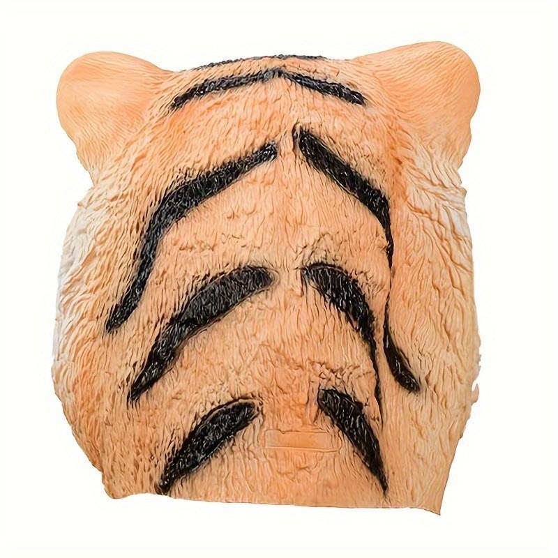 Забавная маска тигра, изготовленная из высококачественного латекса для праздничных мероприятий