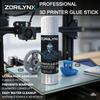 25 г клей-карандаш для 3D-принтера, высокая адгезия, клей для стола для нитей PLA ABS PETG TPU, предотвращение деформации, аксессуары для печати ZORILYNX