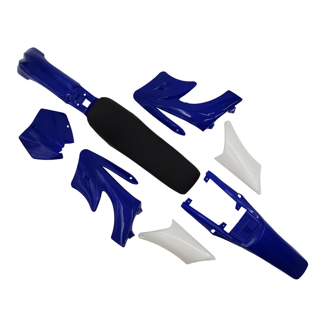 7 Colors Apollo Plastic Fairing Body Kits Front License Number Fender With Seat Cushion For 47cc 49cc Apollo Mini Dirt