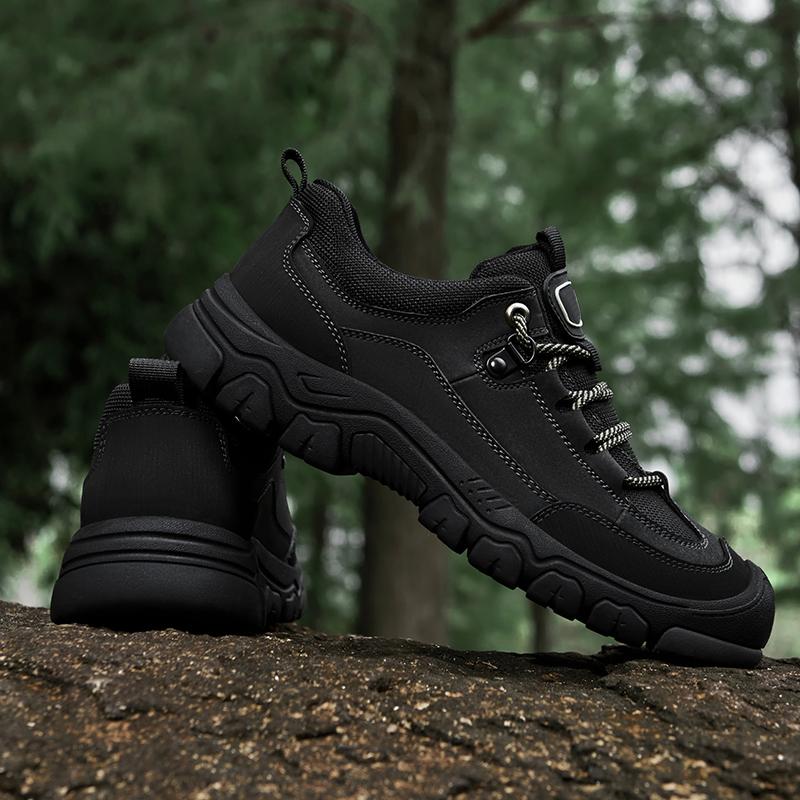 Fashion Genuine Leather Men Casual Shoes High Quality Mens Sneakers Non-Slip Walking Shoes Luxury Treking Footwear Leisure Walk Trainers