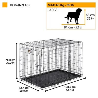 Pet Carrier Crate for Dogs, Multiple Sizes