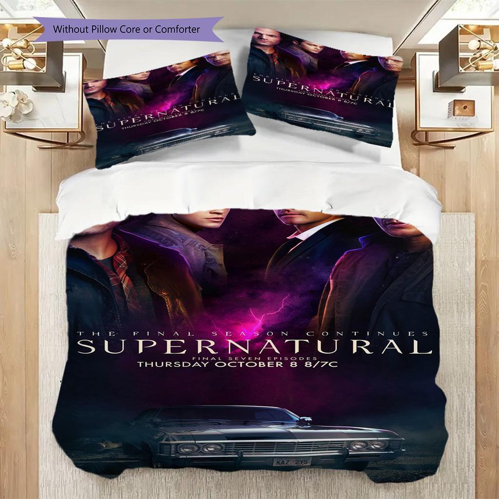 Supernatural Journey Threepiece Set 1 Duvet Cover 2 Pillowcase Without Core Duvet Cover And Pillowcase Soft And Comfortable