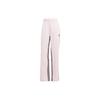 Logo Stripe Loose Wide Leg Knit Sports Pants Unisex Pants Pink IM4978