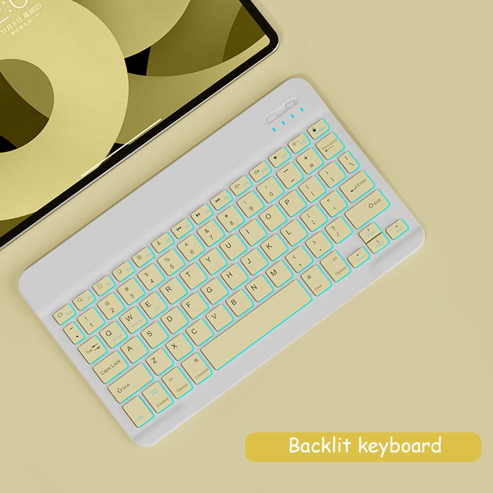 Беспроводная Bluetooth-клавиатура и мышь, русский, французский, португальский, испанский, корейский язык для Android iOS, Windows Phone, планшета, iPad