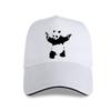 2022 Cap Hat  Banksy Graffiti Wall Art Pandamonium Armed Panda Black For Men Anime Clothes Oversized Baseball Cap Graphic