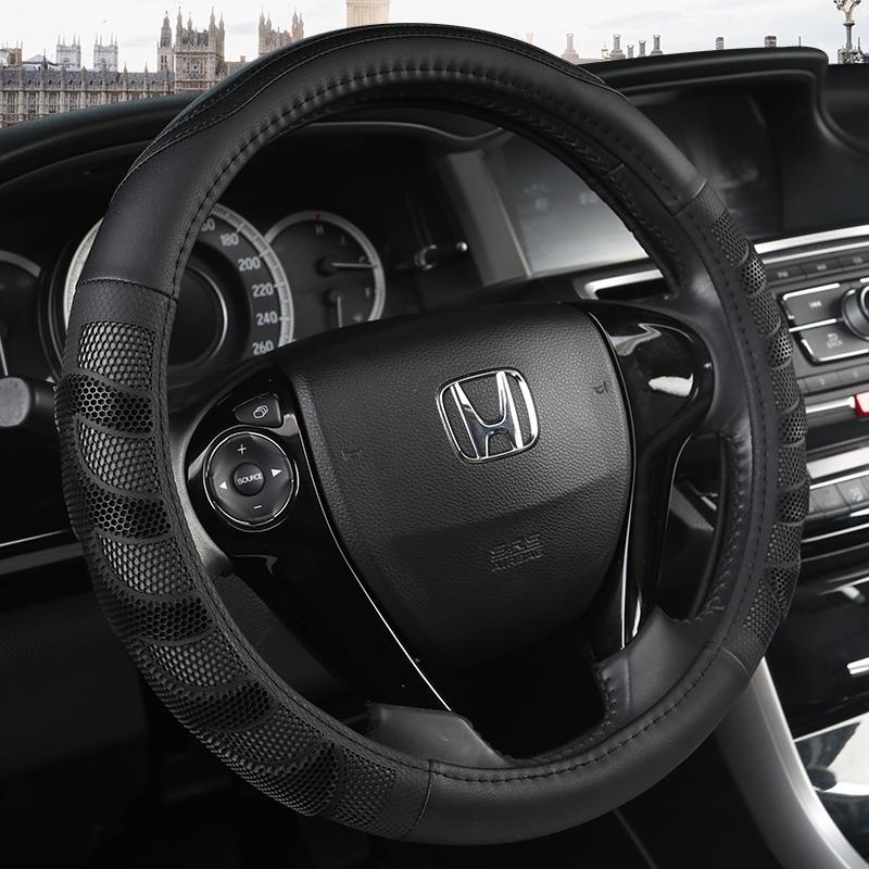 Чехол на руль автомобиля из искусственной кожи для Honda Accord 9 2013-2017 Crosstour 2013-2015 Odyssey 2013 2014 2015 Авто