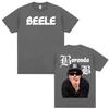 Rapper Beele Borondo Album Logo Graphic Tshirts Men Women Harajuku Vintage Hip Hop Punk T Shirt High Quality Short Sleeve Top