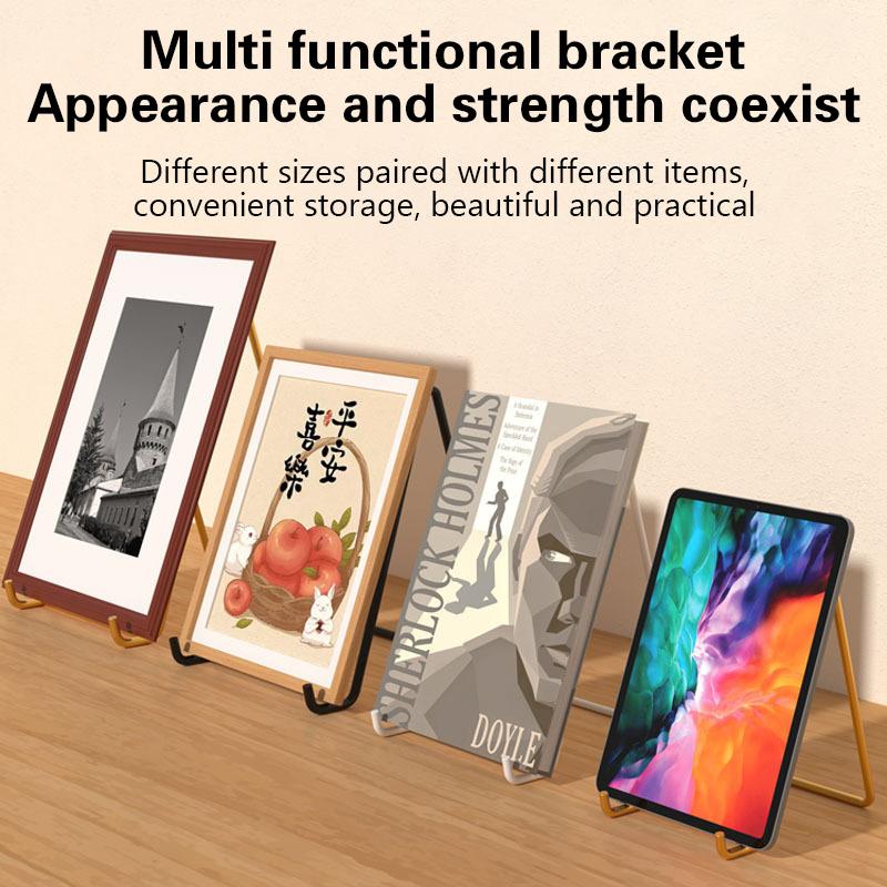 Creative Desktop Frame Stand - Medal And Certificate Display Holder - Stylish Glass Photo Plaque Stand For Home Or Office