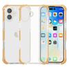 For iPhone 16 Case Four Corners Anti Drop Clear TPU+TPE+PC Phone Cover