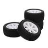 4 Pcs RC Off Road Car Wheels for ARRMA Raider ADX 10 BLS for Wltoys Universal 1 10 RC Off Road Tires