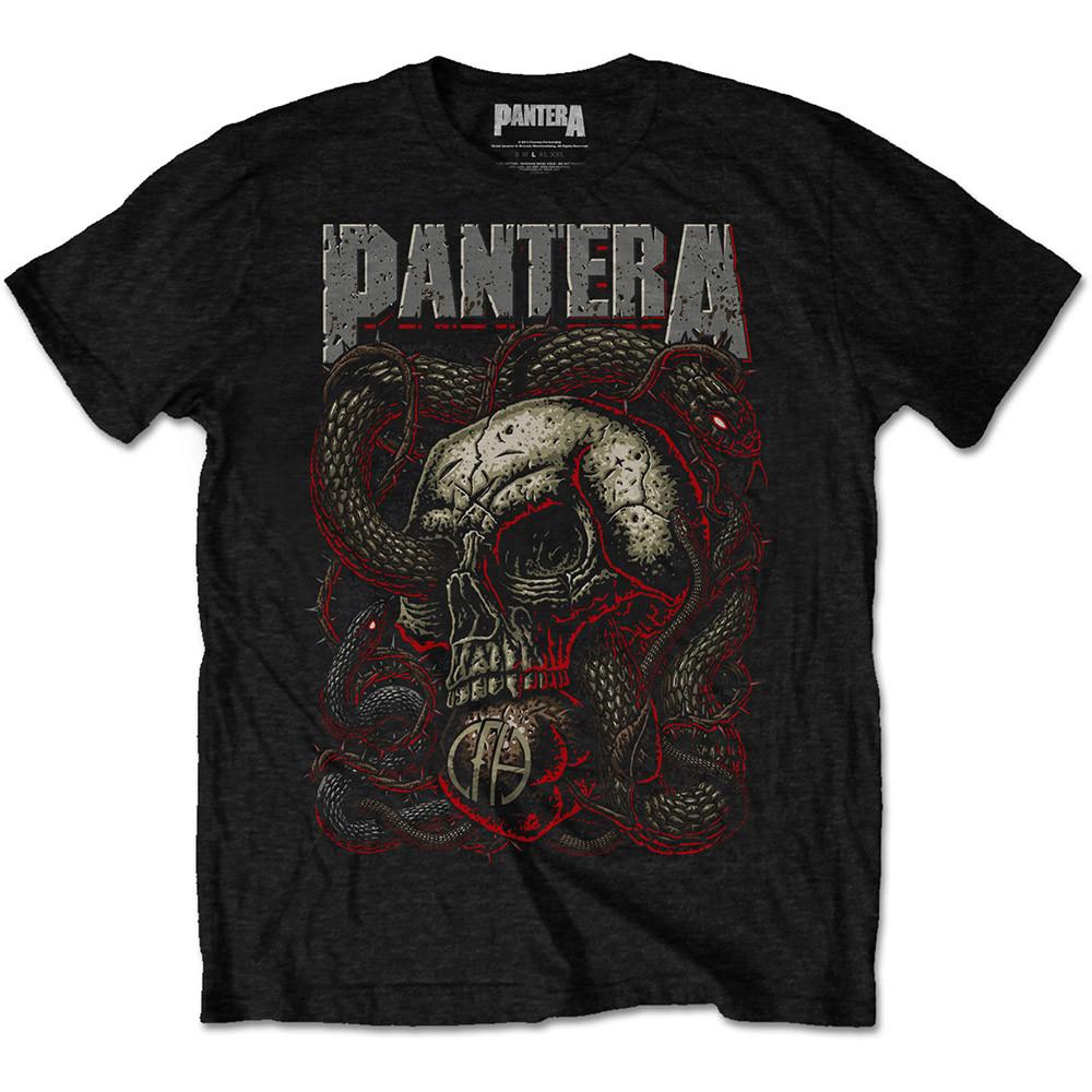 Pantera Dimebag Darrell Глаз Змеи Розетка Рок Футболка Мужская