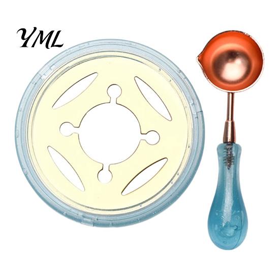 Wax Seal Melting Furnace 1 Set Warmer Kit, Sealing Furnace, Stamp Heater Spoon, Stove, Tool for Envelope Beads