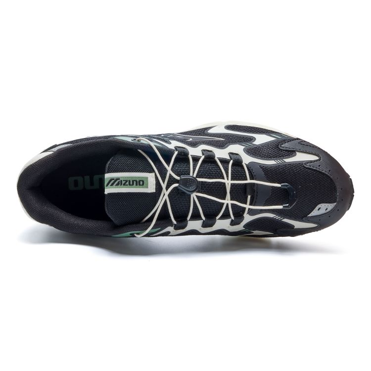 Mizuno Wave Solar V2 Ретро Тренд Функциональная Амортизация Нескользящие Прочные Низкие Повседневные Кроссовки Унисекс Черный D1GH231807