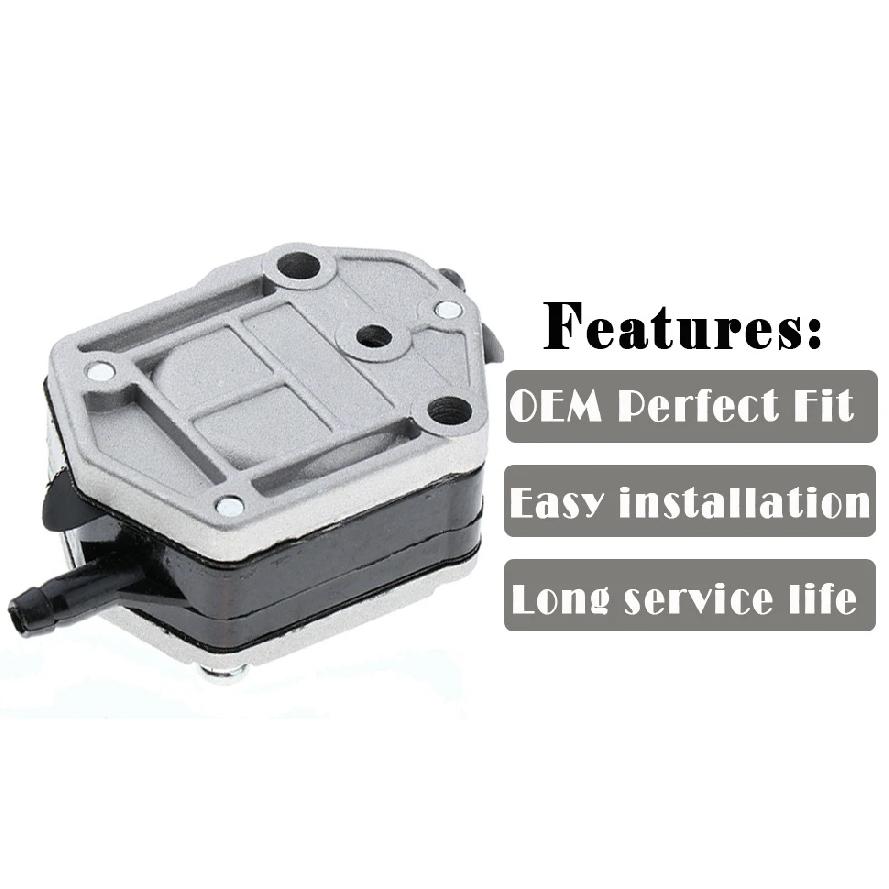 6A0-24410-00 6A0-24410 Топливный насос Для лодочных моторов Yamaha 25 л.с. 30 л.с. 40 л.с. 50 л.с. 55 л.с. 60 л.с. 75 л.с. 90 л.с. 2-тактные 692-24410-00 663-24410-00