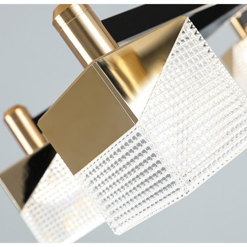 Светодиодная хрустальная люстра для гостиной, потолочный светильник, потолочная люстра, ресторан, люстра, потолочный светильник для спальни