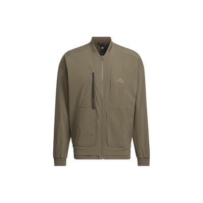 Куртка Fustl 1 Solid Logo Спортивная повседневная куртка с длинным рукавом Мужские куртки Tree-Branch-Brown IY8024