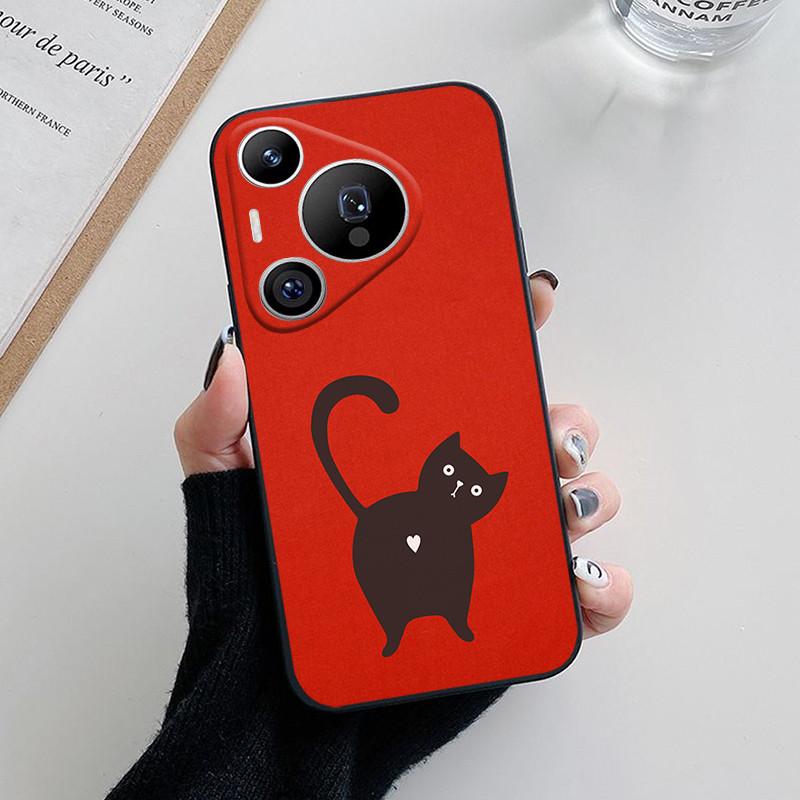 Чехол для Huawei Pura 70, милый мультяшный цветок, мягкий силиконовый чехол для телефона для Huawei Pura 70 Pro Plus Pura70 Ultra, Funda Coque