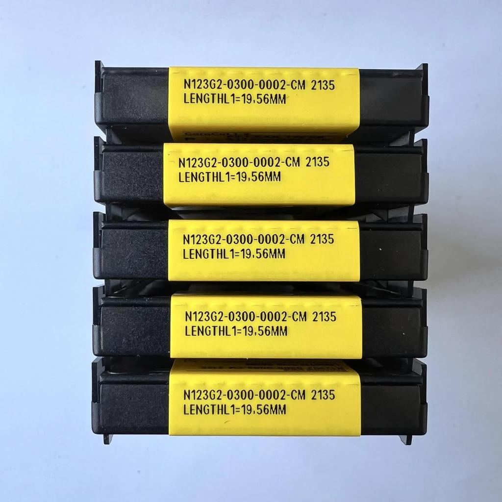 Оригинальная твердосплавная пластина Sandvik / N123G2-0300-0002-CM 2135 для токарного станка с ЧПУ 10 шт.