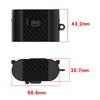Carbon Fiber Texture Earbuds Cover Magnetic Buckle Charging Case Protector for Sony WF-1000XM6