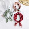 53CM Silk Scarf Small Square Scarf Versatile For Women Spring And Autumn Thin Design Fashionable And Stylish Decorative Scarf Professional Flight
