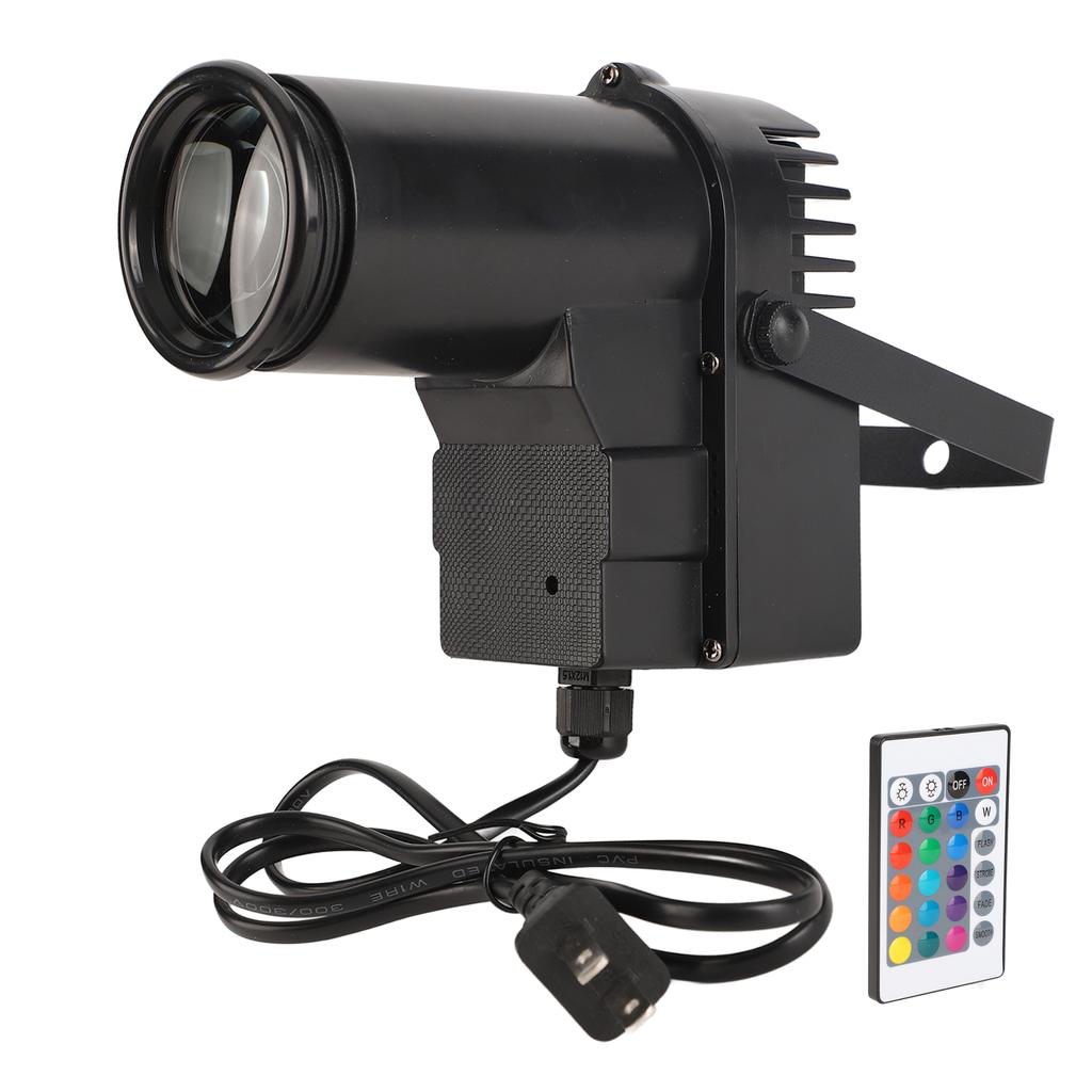 Stage Spotlight Adjustable Angle Remote Controlling for Party Wedding 10W