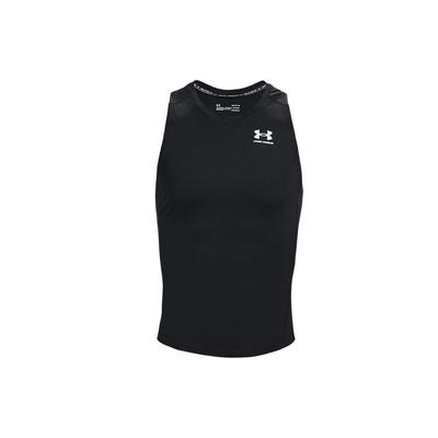 Спортивная майка HeatGear Compression Contrast Logo, мужские топы, черные 1368352-001