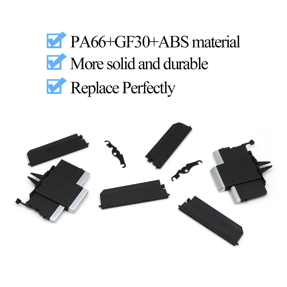 Rear Air Conditioning AC Vent Grille Outlet Cover Panel Assembly Slider Clip For Maserati Ghibli 2014-2020 670021523