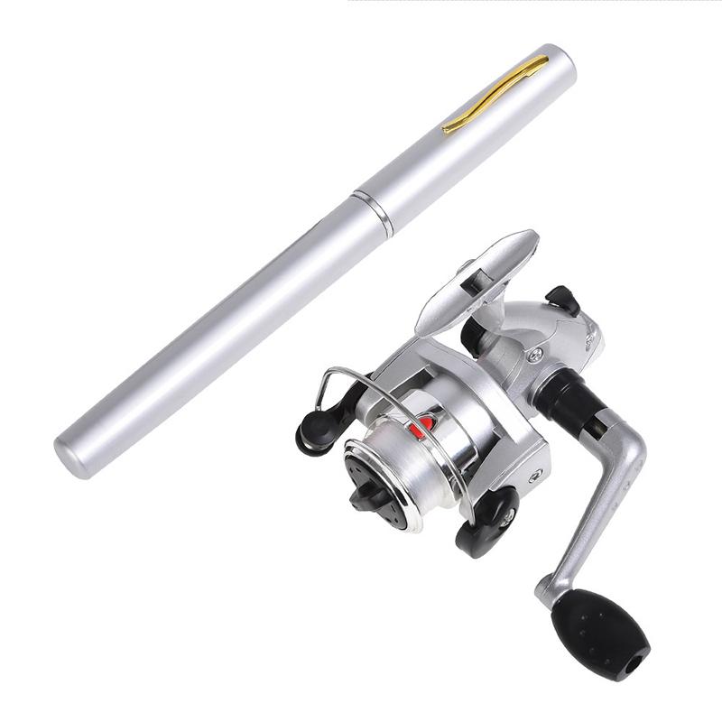 Ультра короткие карманные удилища Steelhead Fishing Rods Small Micro Mini Fishing Rods 1.1M Drum Reel Ice Fishing