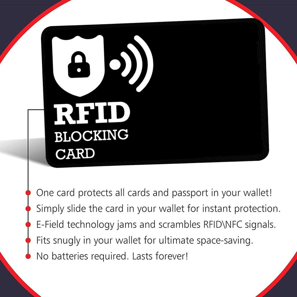 Карта с RFID-защитой, Safecard NFC Дебетовая Кредитная Карта Защитник Паспорта