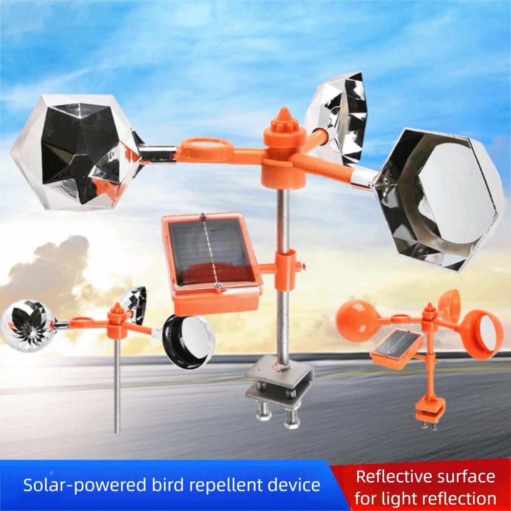 Weatherproof Bird Repellent Devices Outdoor Solar Powered Bird Chasing Artifact  Farm Orchard