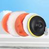 6pcs/set Buffing Wheels Car Polishing Pad Kit 3/4/5/6/7 inch Car Repair Tools