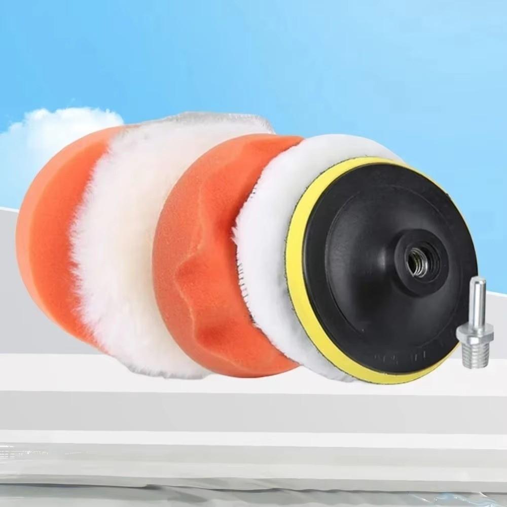 6pcs/set Buffing Wheels Car Polishing Pad Kit 3/4/5/6/7 inch Car Repair Tools