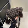Vintage Pattern Crossbody Bags for Women Shoulder Bag Trend Small Purse and Handbag Luxury Designer Female Saddle Bag