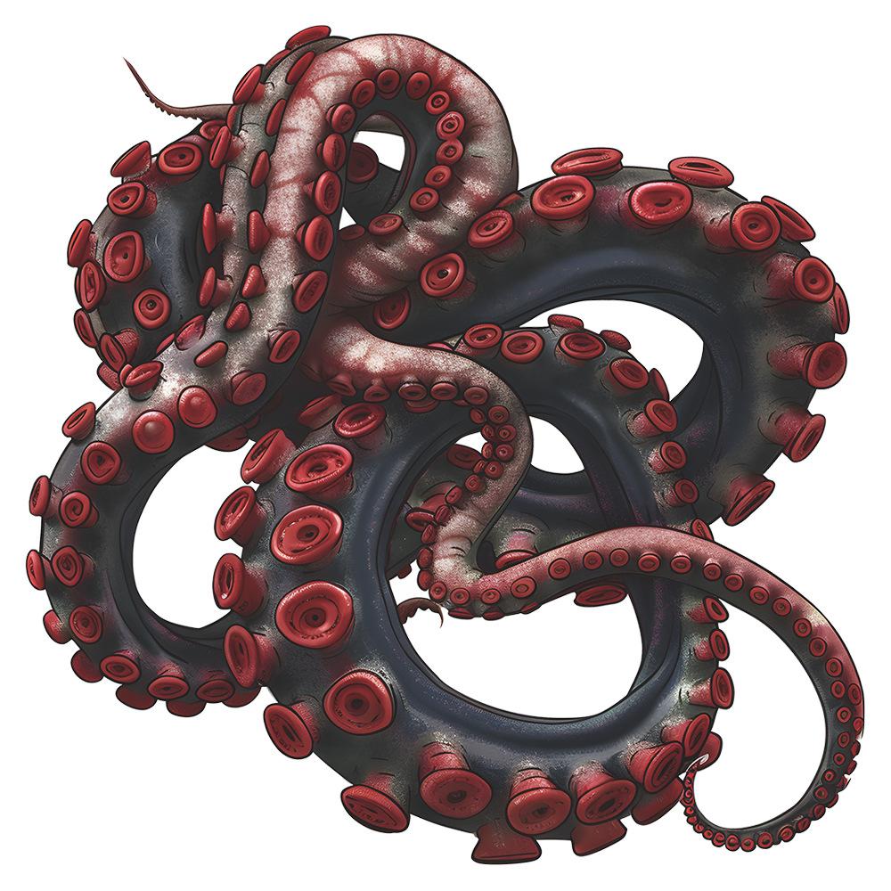 Осьминог Ванная комната Украшение для туалета Наклейки для туалета Самоклеящиеся