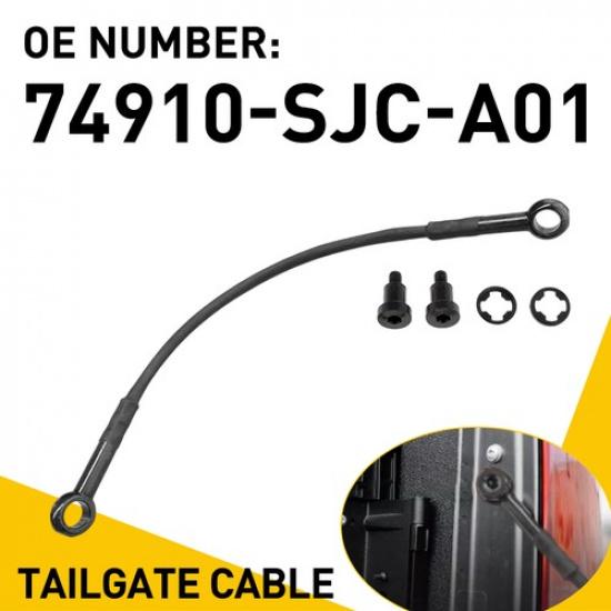 2X Rear Passenger Driver & Tailgate Support Cable Fit Honda Ridgeline 2006-2014