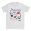 Men's KPop Devil Hunter Ghost Halloween Harajuku pattern printed 100% pure cotton round-neck short-sleeved T-shirt