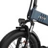 Electric Bicycle Pixar F2 250W Motor 20"x4.0" Tire Foldable City E-Bike 7 Speed Dual Disc Brakes 48V 15Ah Front Fork Suspension