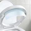 10-дюймовая крышка для унитаза Защита от брызг мочи Гигиеничная защита от брызг мочи Для домашнего туалета Для ванной комнаты Квартиры Общежития Общественного туалета