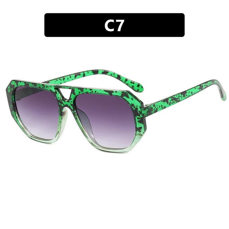 Новые винтажные квадратные солнцезащитные очки с защитой от УФ-лучей, женские, дизайнерские, в стиле ретро, леопардовые, мужские, зеркальные, модные, для улицы