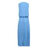 Women Sleeveless Casual Solid-Color Summer Swing Long Dresses Party Beach Round Neck Summer Dresses