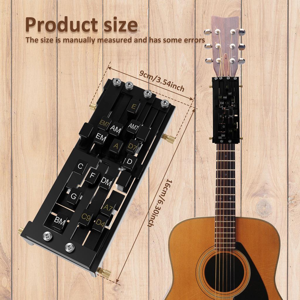 Guitar Aid Chords Trainer Chord Learning System Guitar Aid Chord Tool Guitar Chord Presser Guitar Assisted Learning Tool