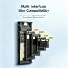 USB3.1 M.2 SSD Корпус Мобильный Кейс Поддерживает NVME SATA Type-C Сплошной Металл Внешний Жесткий Диск Корпус Ноутбука Телефона SSD