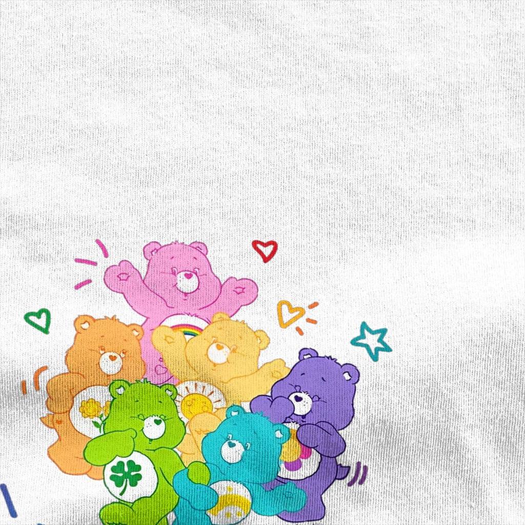 Rainbow Pride And Doodles Men Women's T Shirts Vintage Tees Short Sleeve Crewneck T-Shirt Cotton Plus Size Tops