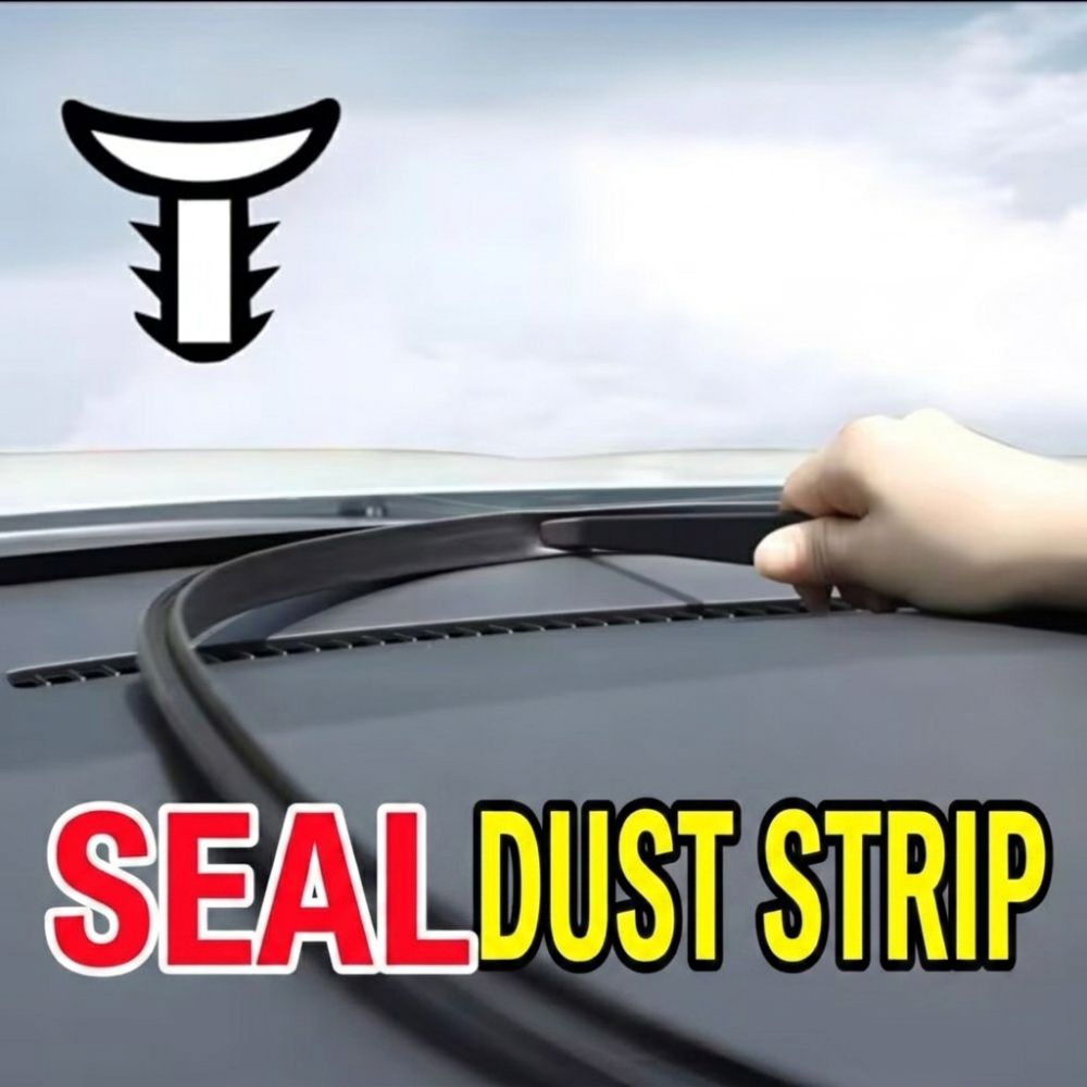Sound Dampening Dashboard Seal Strip Rubber Material Auto Sealing Strip Cabin Noise Control