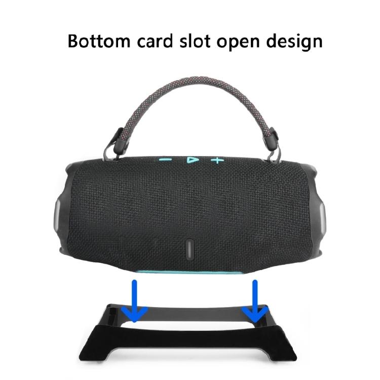 Портативная акриловая подставка для динамика для Charge 5/6, для дома, офиса, мероприятий на открытом воздухе, гладкие поверхности, легкий уход