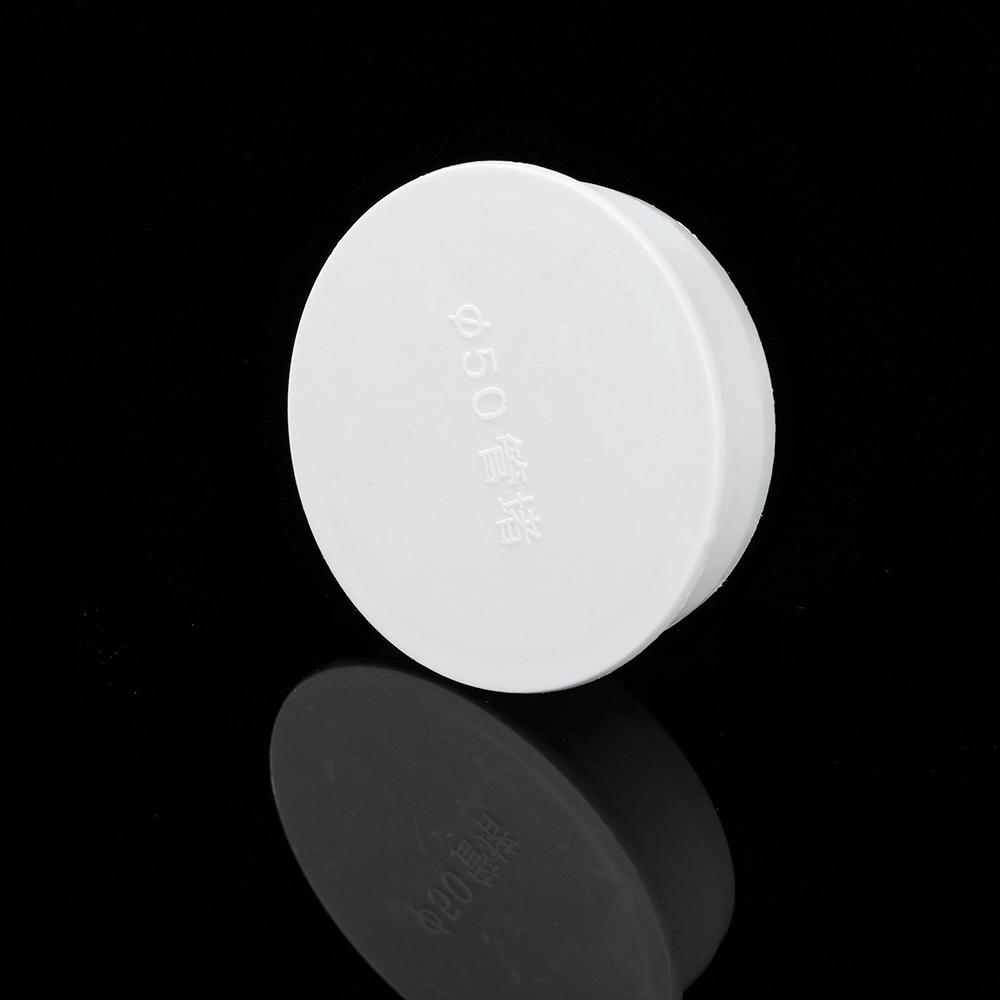 Water Pipe Fitting Round Hose End Connectors Decor Covers PVC Pipe Cap Fall Tube Insert Plugs